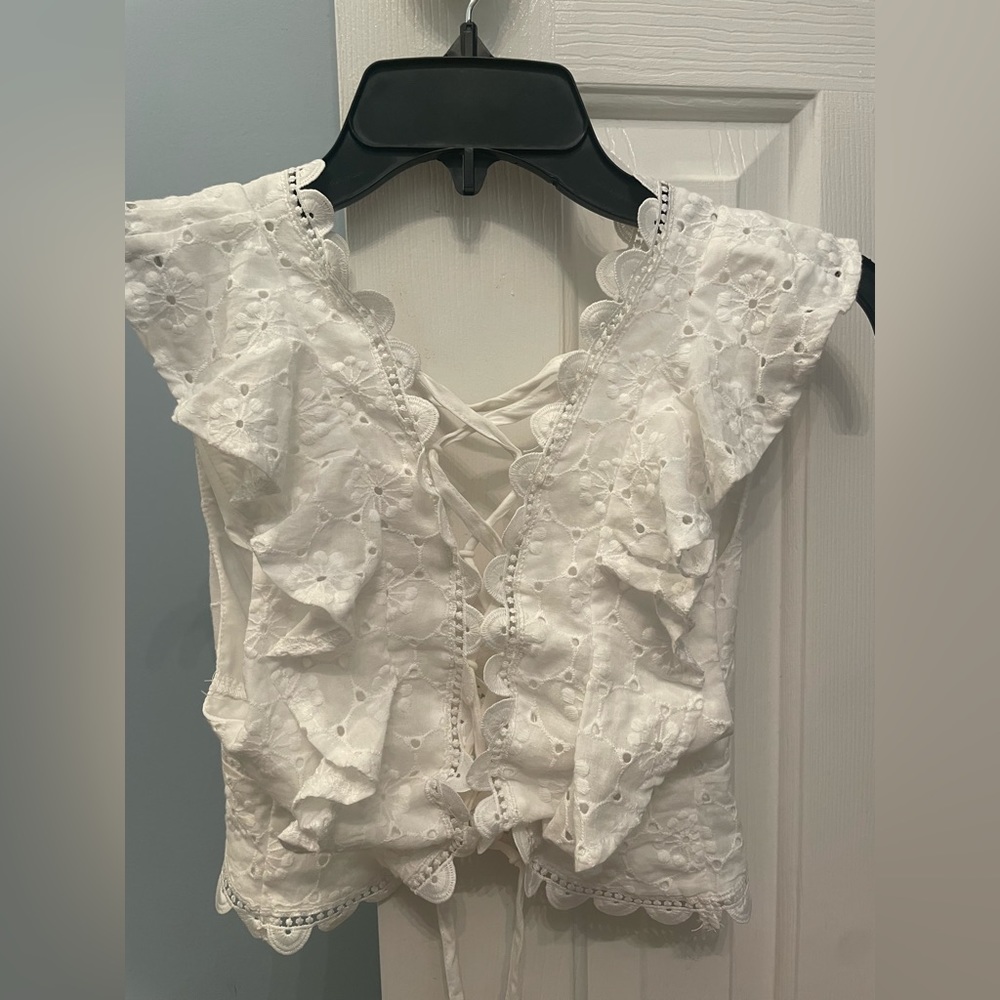 NWT Vestique Bethany Tie Back Top - Picture 4 of 7